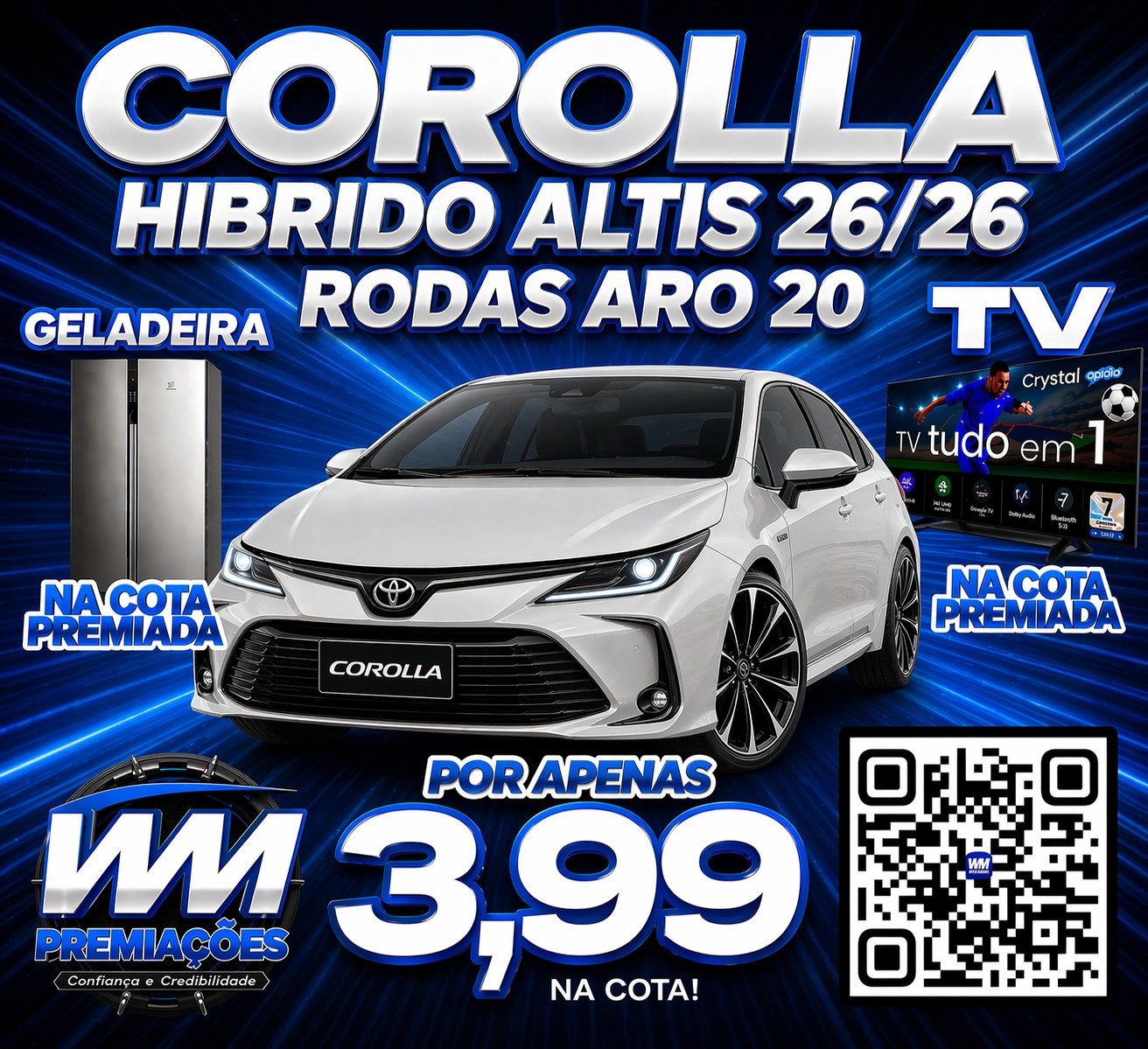 COROLLA ALTIS HÍBRIDO 2026